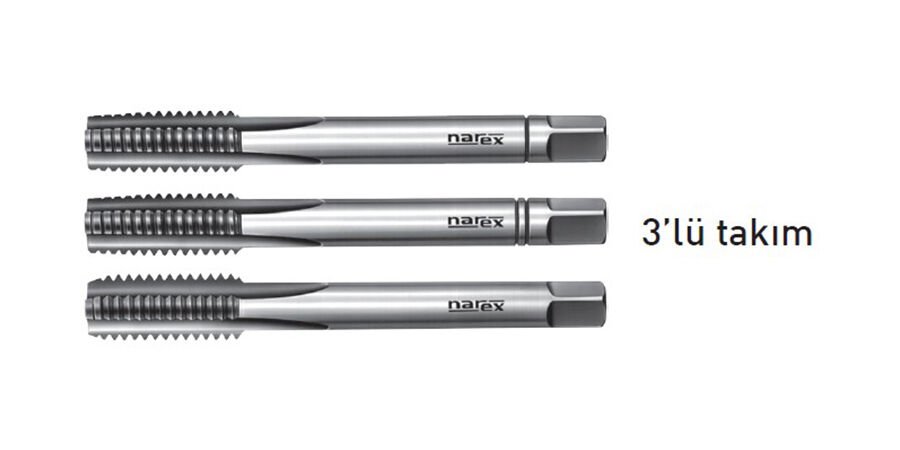 W3/8''-16 CZTOOL EL KILAVUZ TAKIMI HSS