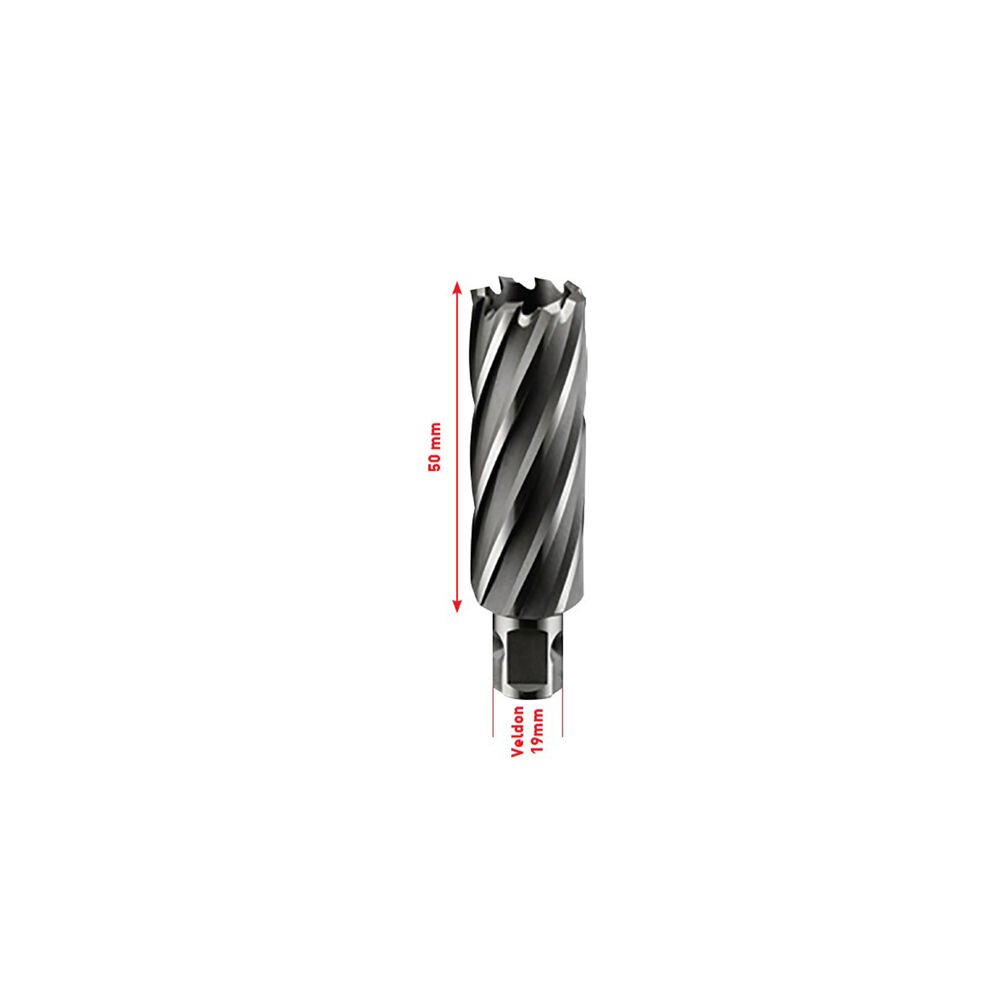 22x50mm MANYETİK MATKAP UCU HSSCo5