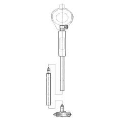 160-250/250-400 SİLİNDİR KOMPARATÖRÜ UZATMA 1000mm