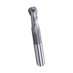 25mm 2 AĞIZ KISA KÜRE PARMAK FREZE HSS
