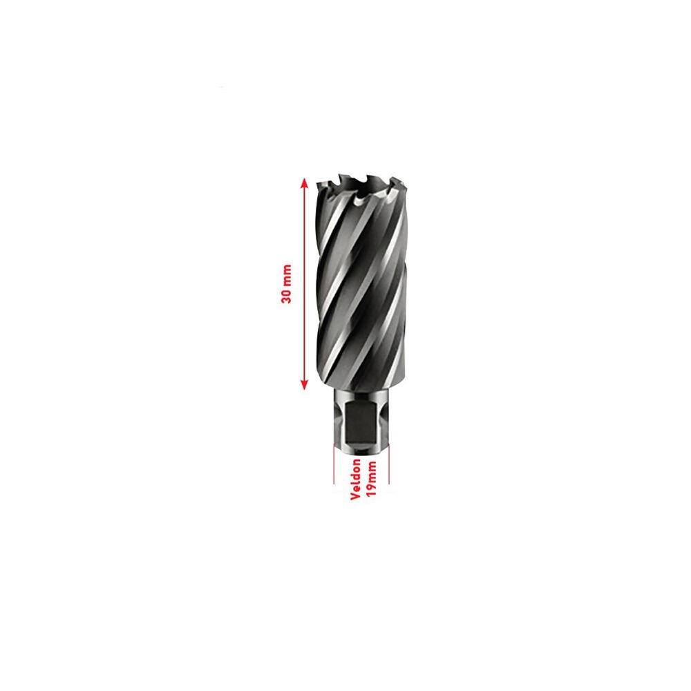 12x30mm MANYETİK MATKAP UCU HSSCo5