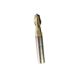 5mm ZPS 2 AĞIZ KISA ALUMİNYUM FREZESİ DIN327 ZrN