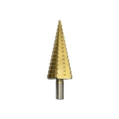 KADEMELİ SAC DELME MATKABI 4-32mm X2 TİN KAPLI