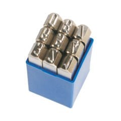 4mm MASUS RAKAM TAKIMI NİKEL KAPLI