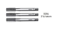 UNC7/8''-9 NAREX EL KILAVUZ TAKIMI DIN352 HSS (0204